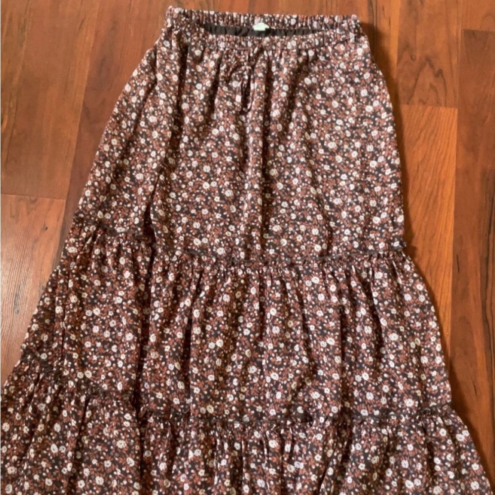 Aerie Flowy floral skirt